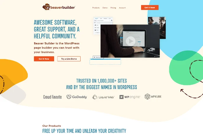 Beaver Builder WordPress Visual Page Builder