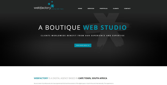 Webfactory a digital agency in Cape Town